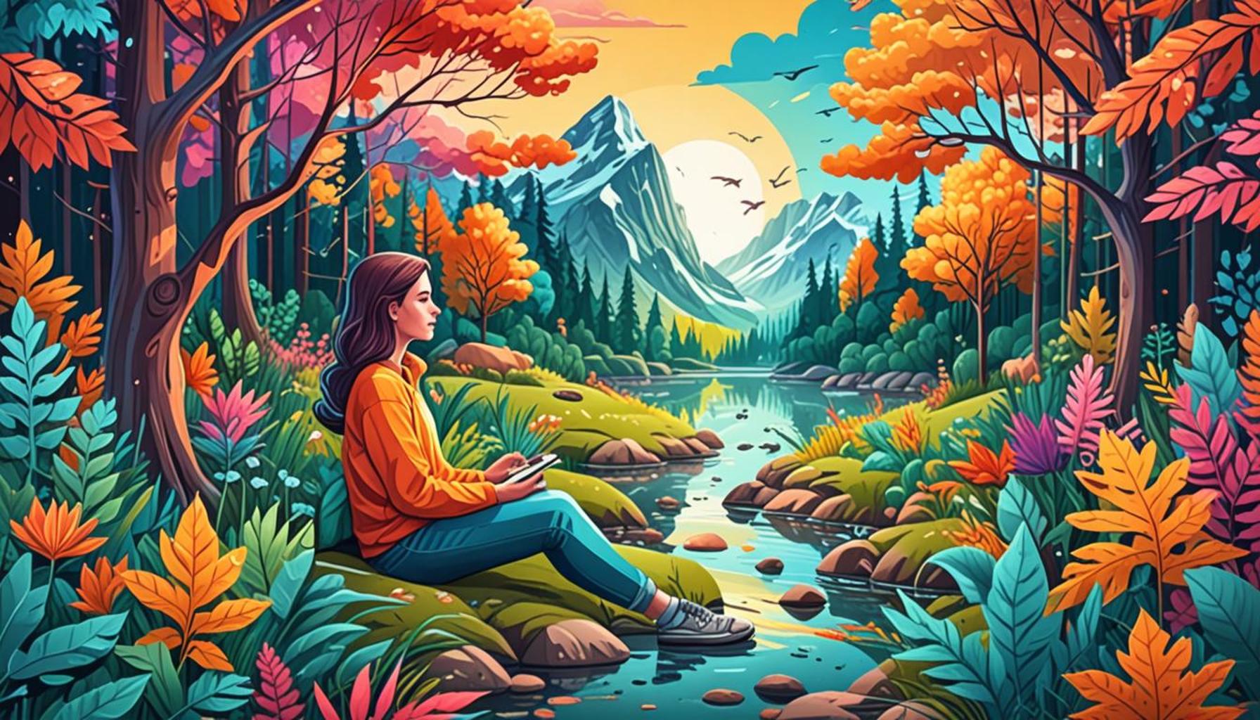 The influence of nature and outdoor time on mental health