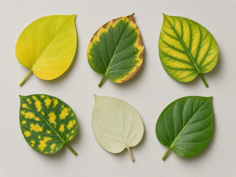Folhas amarelas: o que a sua planta está dizendo