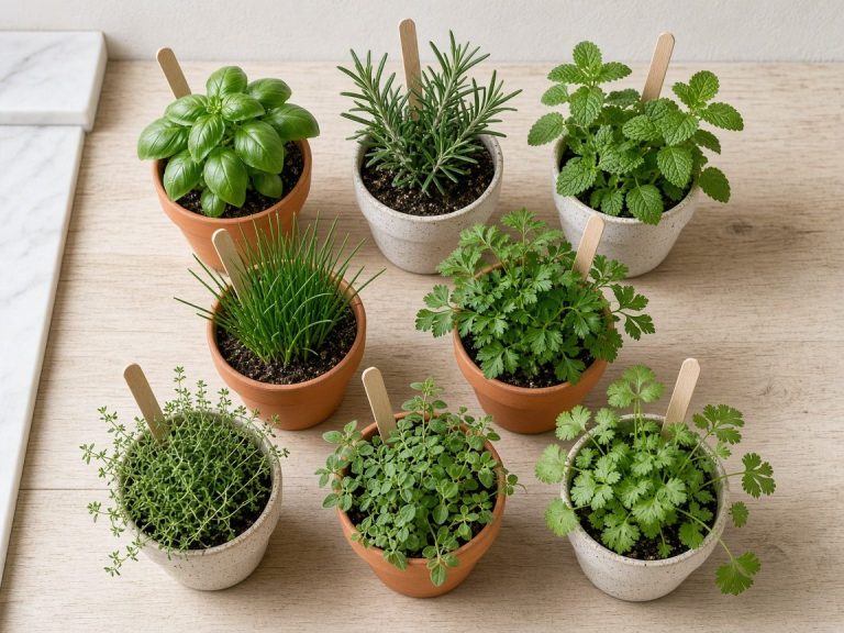 10 temperos fáceis de cultivar em vaso